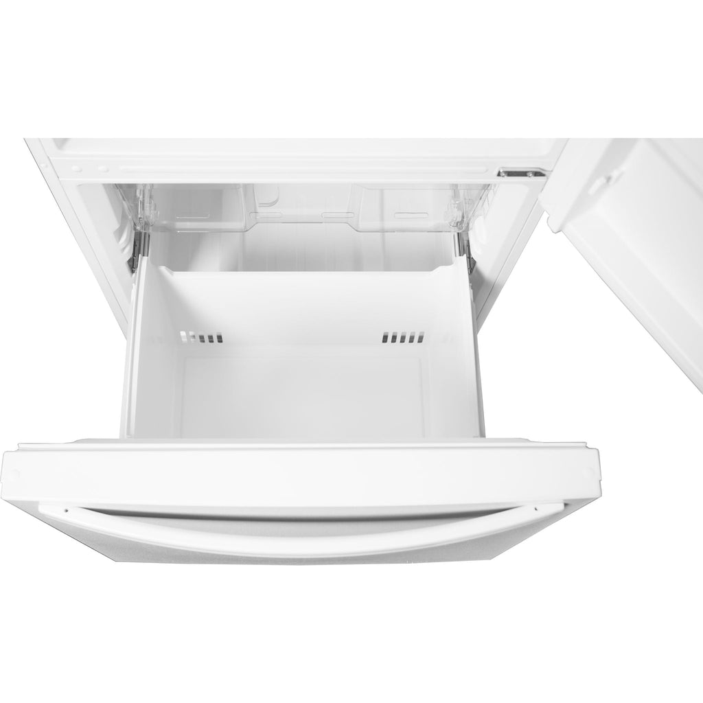 Réfrigérateur à congélateur inférieur Danby (DBM187E1WDB) - Blanc