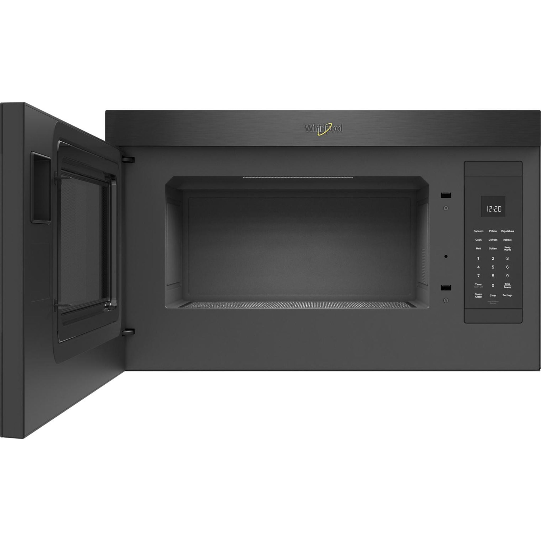 Four à micro-ondes Whirlpool à hotte intégrée (YWMMF5930PV) - Noir inox