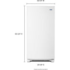 Congélateur vertical Maytag (MZF34X18FW) - Blanc