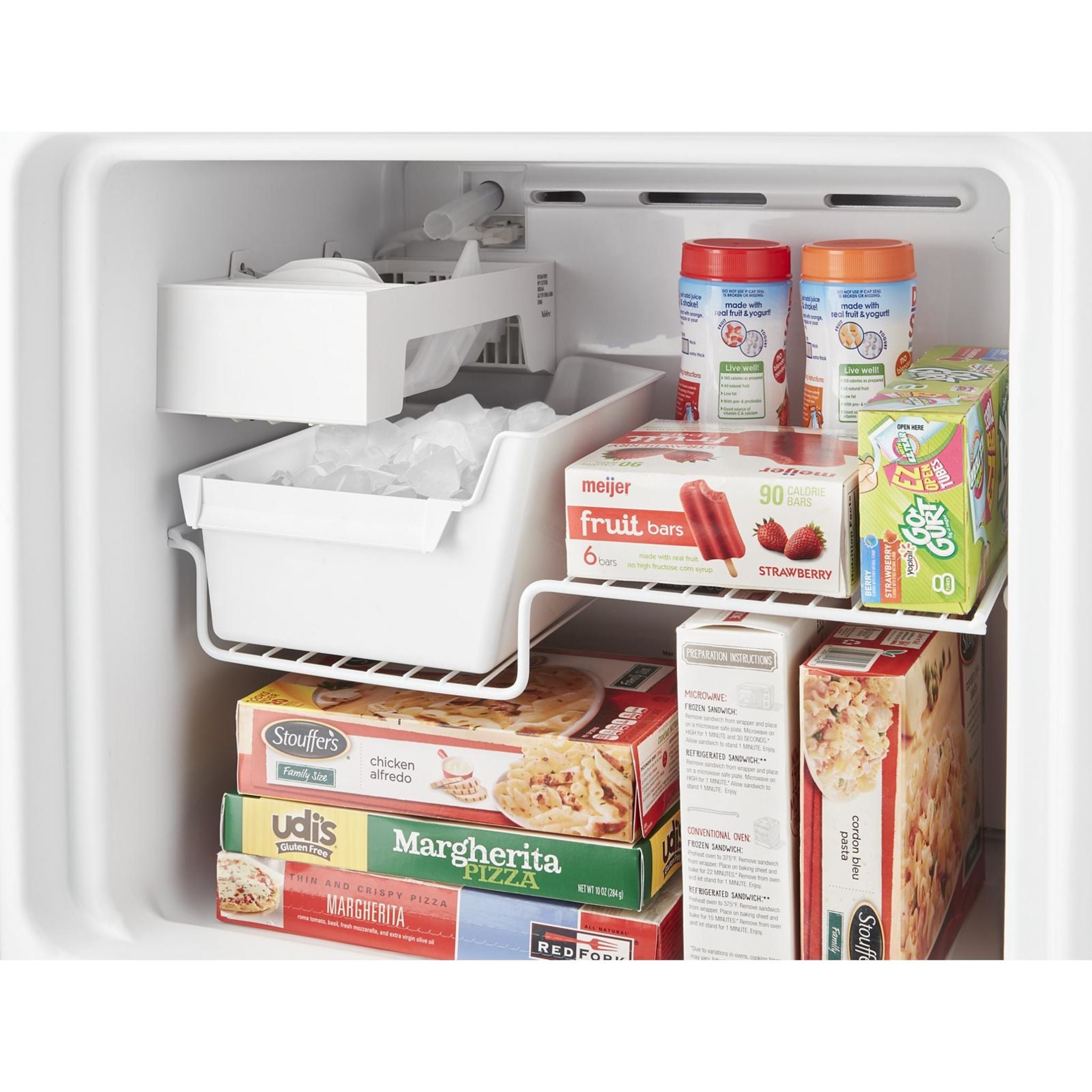 Réfrigérateur Whirlpool à congélateur supérieur (WRT112CZJZ) - Acier inoxydable FGPR