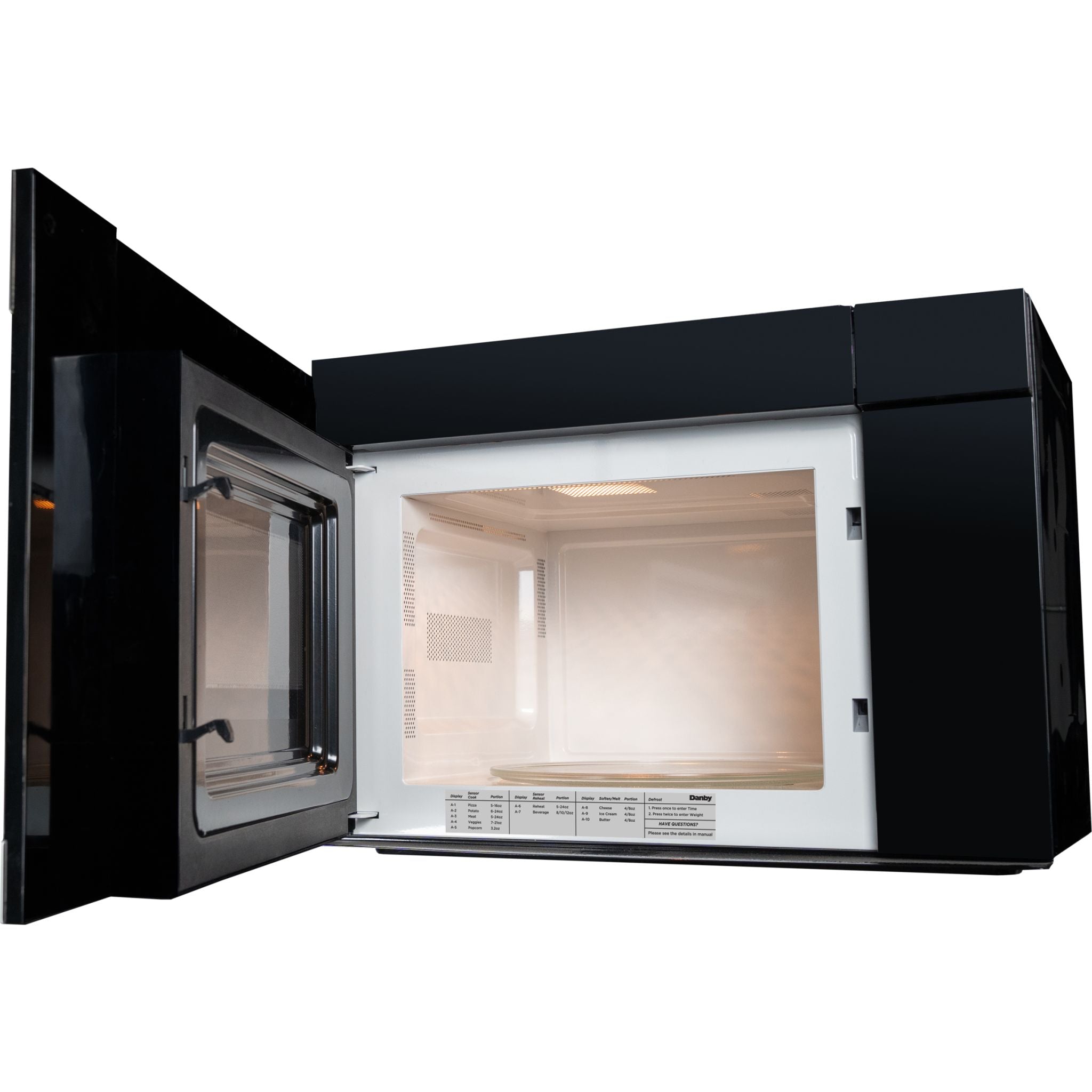 Four à micro-ondes à hotte intégrée Danby (DOM014401G1) - Acier inoxydable